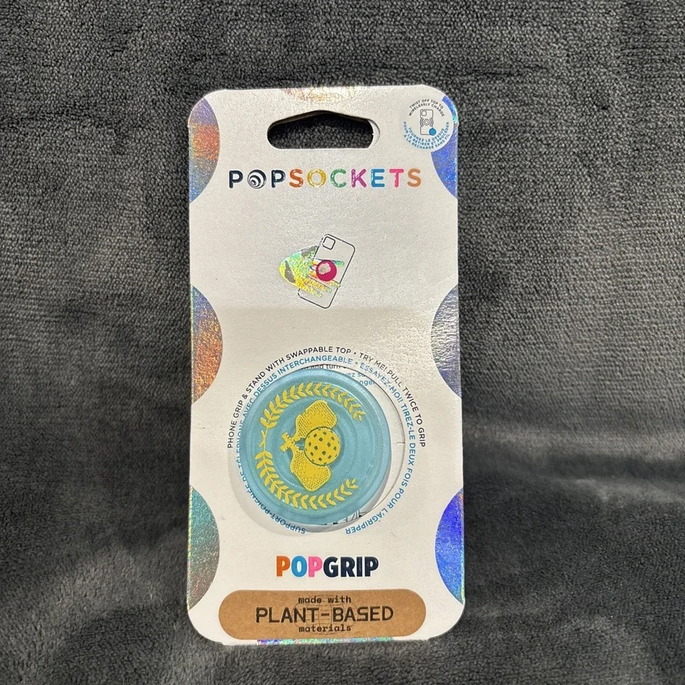 PopSockets PopGrip Premium Phone Grip‎ & Stand - Pickleball
